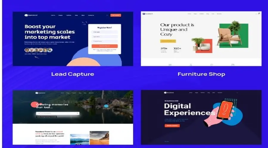 Saasland - MultiPurpose WordPress Theme for Saas Startup