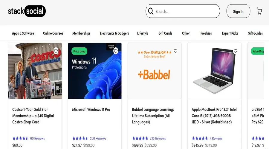 Stacksocial a Appsumo Alternatives