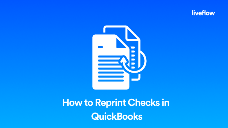 How to Reprint a Check in Quickbooks