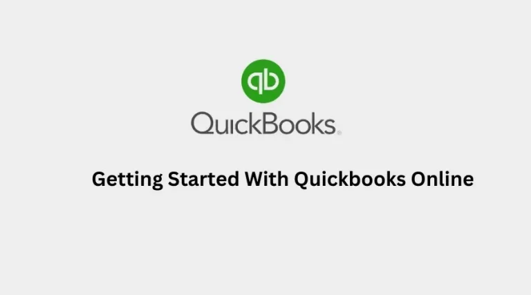 Getting Started With Quickbooks Online